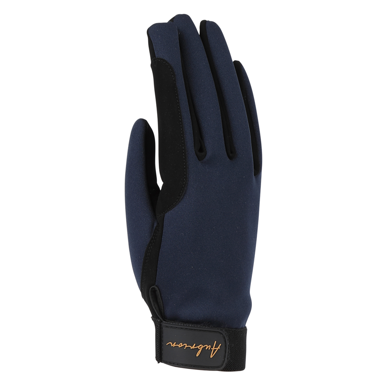 Aubrion Young Rider Team Winter Riding Gloves - Navy-1
